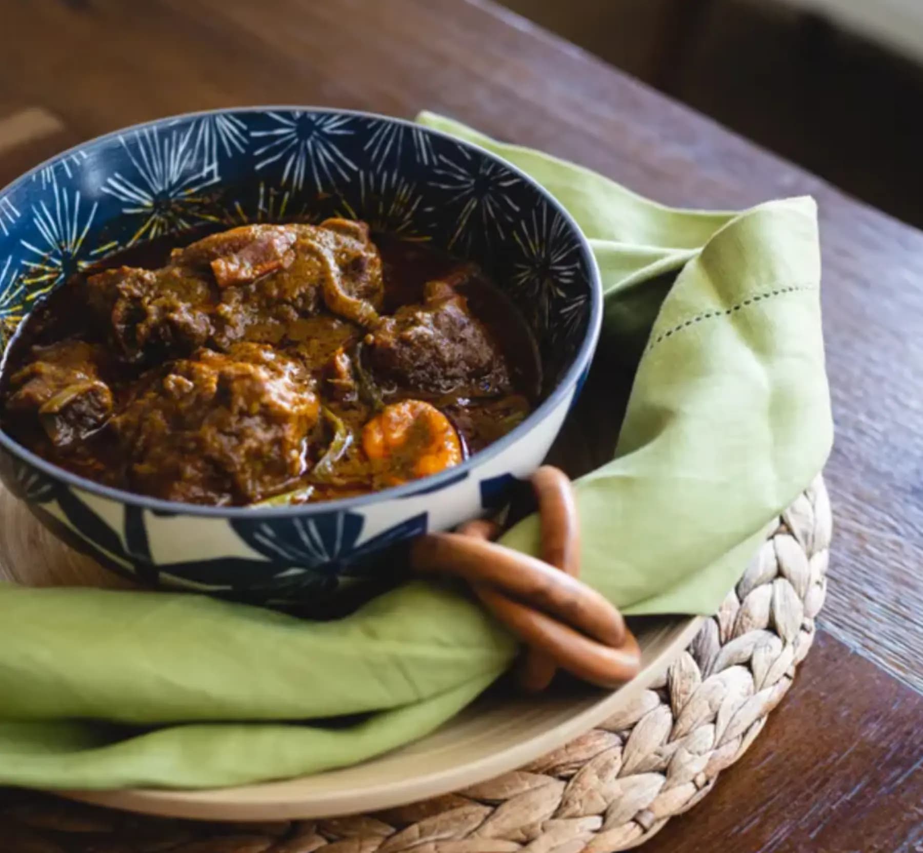 FUFU n' Sauce oxtail palm nut stew
