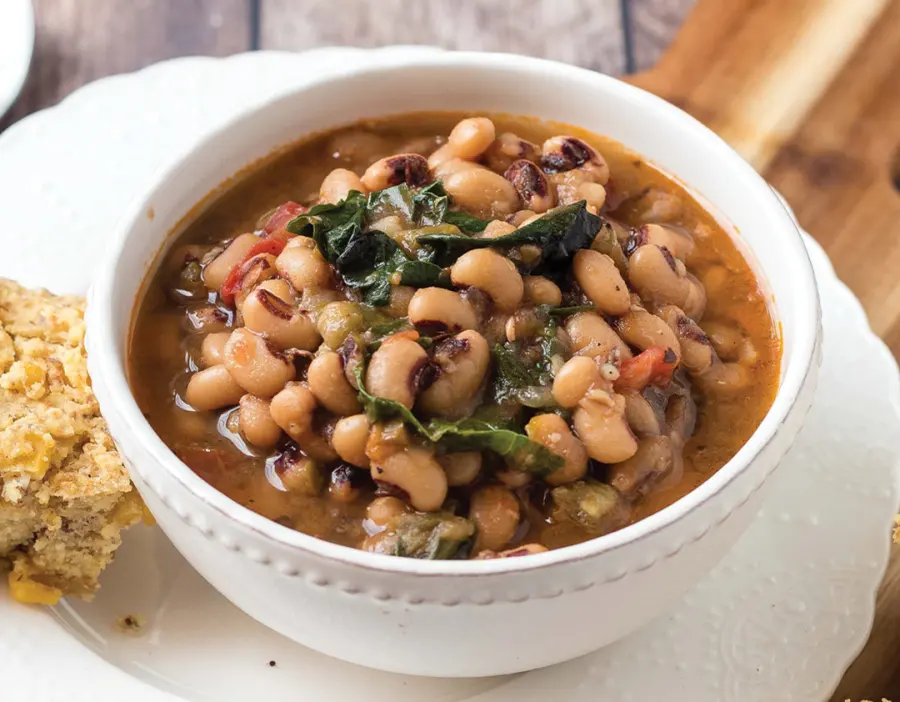 Black Eyed Peas Au Jus